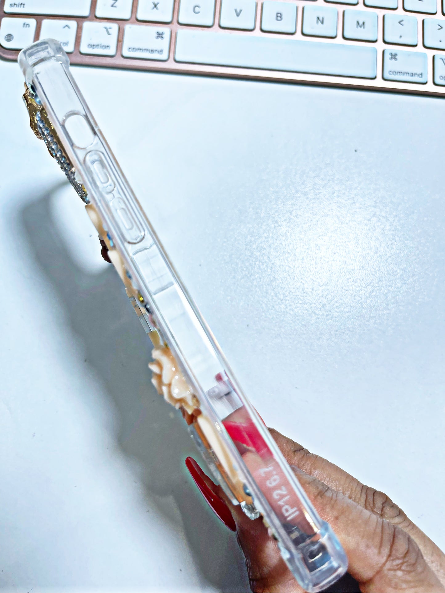 You Are Beautiful and Dainty Ready to Ship Snap On Phone Case for the iPhone 12 Pro Max With Protective Bumper Guards