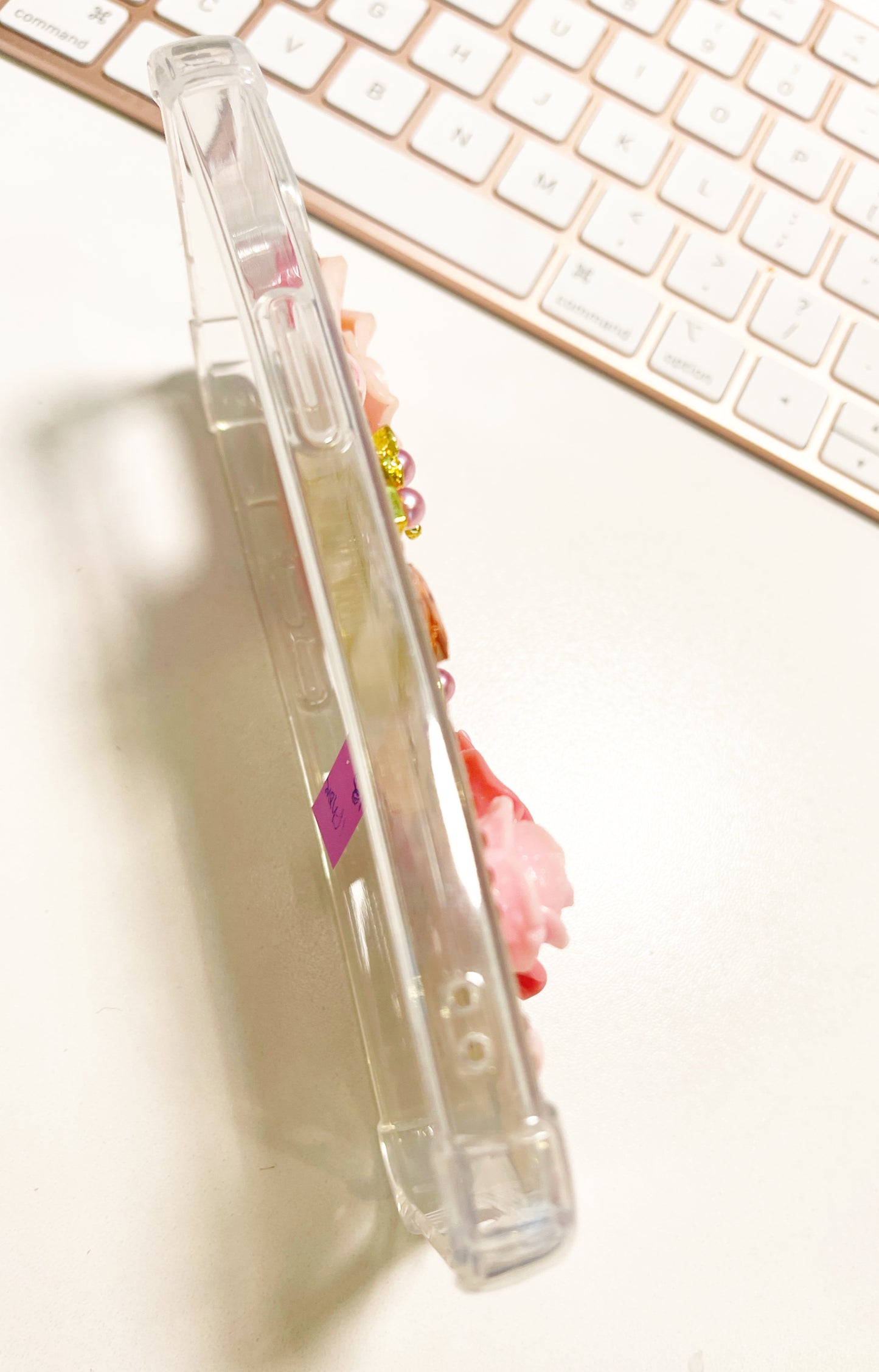 Flowers Should Bling Too Ready to ship Snap On Phone Case With Protective Bumper Guards for the iPhone 13 and iPhone 14