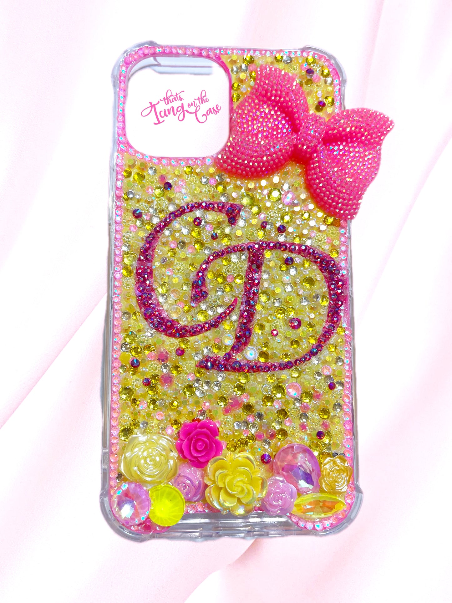 Personalized Initial Phone Case Ready to Ship for the iPhone 12 Pro Max (CD)