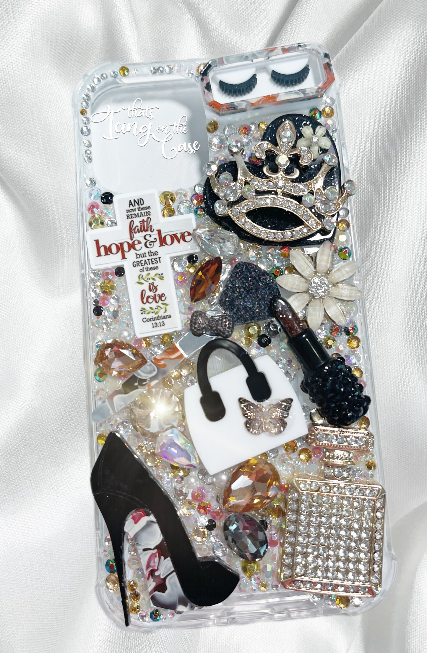 Christ First Themed Ready to Ship Snap On Phone Case With Protective Bumpers for the iPhone 12 Pro Max and 13 Pro Max