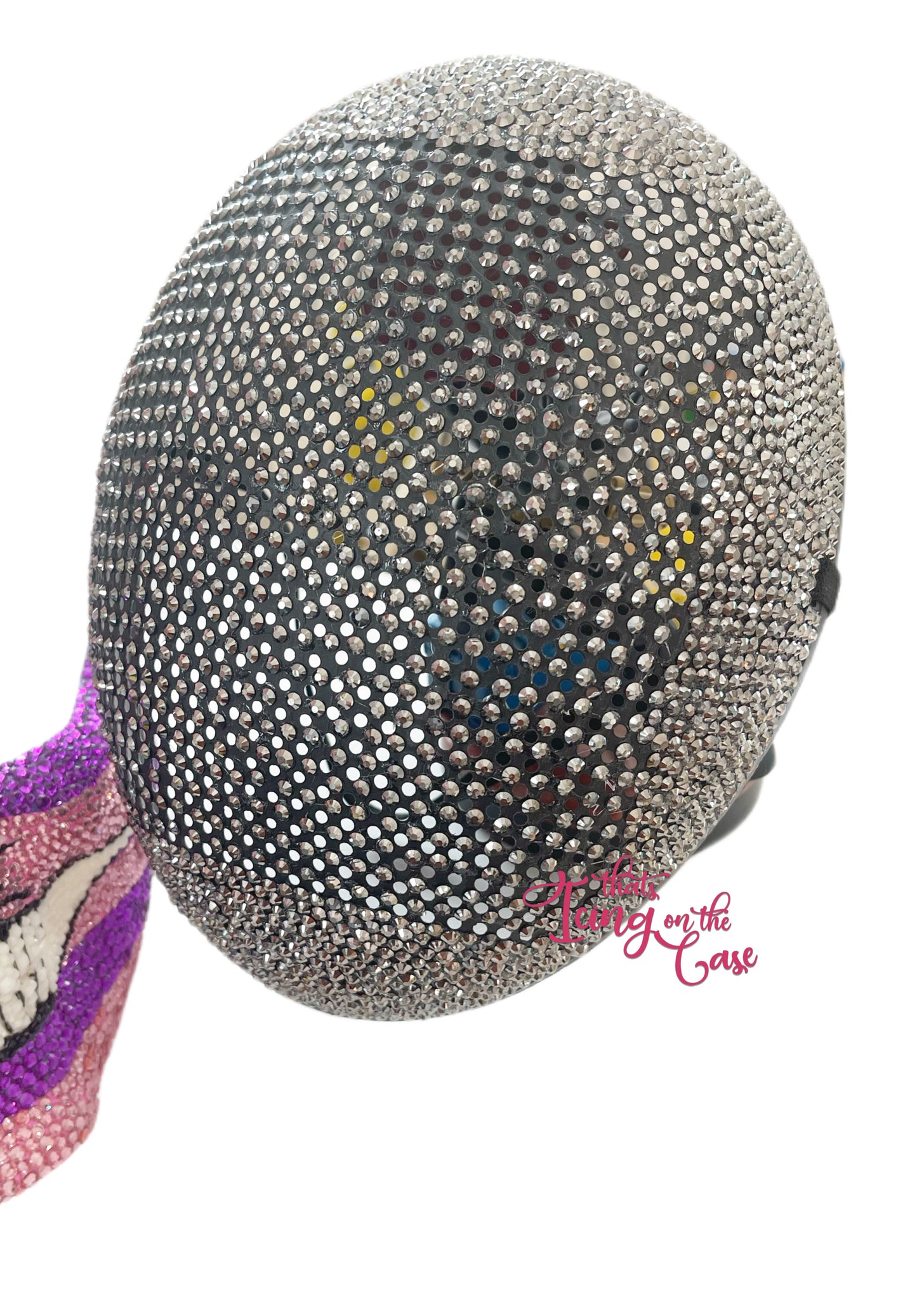 I can see you but you cannot see me Full Face Fencing-Style Stoned Mask (Tailgate / Party / Fright Fest / Year Round)