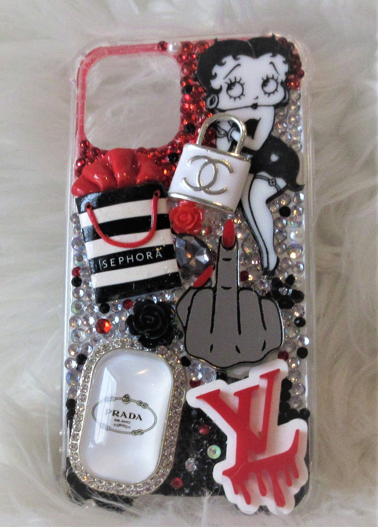 Shes a Rebel Ready To Ship snap on phone case with protective bumper guards for the iPhone 12 Pro