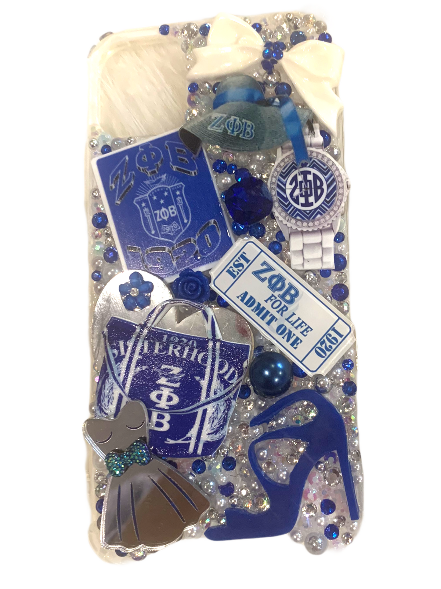 Zeta Inspired Ready To Ship snap on phone case with protective bumper guards for iphone 11