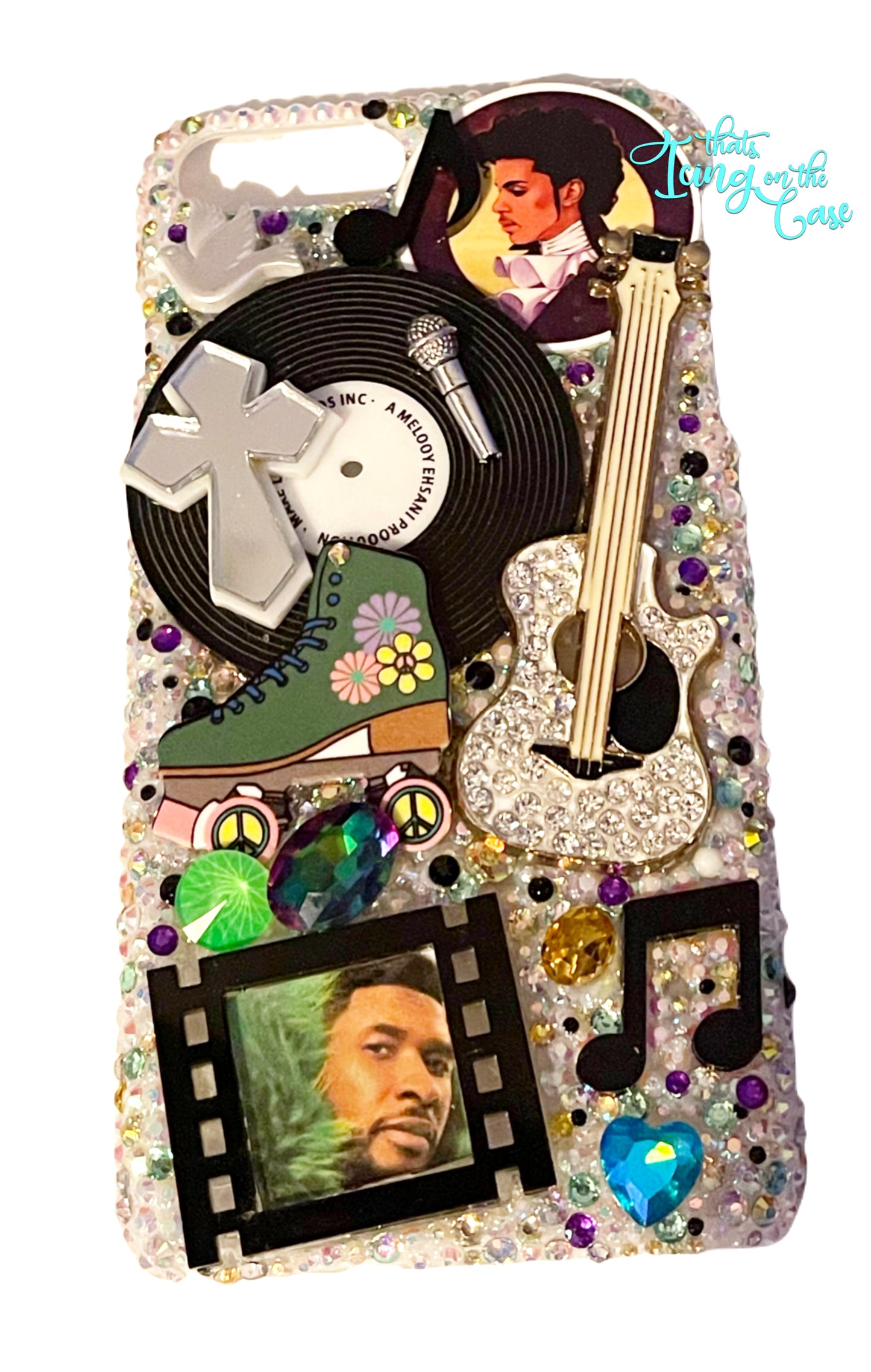 Psychedelic Sounds Ready to ship snap on phone case for the iPhone 8Pro Max