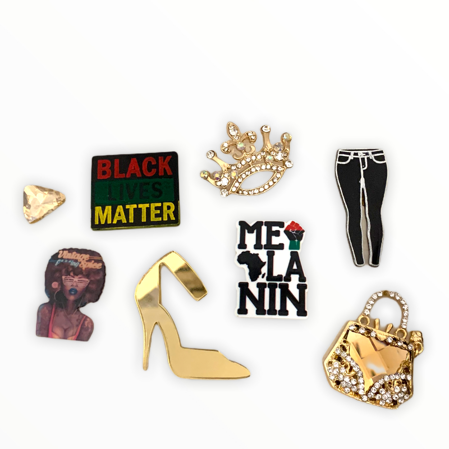 Melanin Themed Layout I-M-3-001 (Pieces are not for sale)