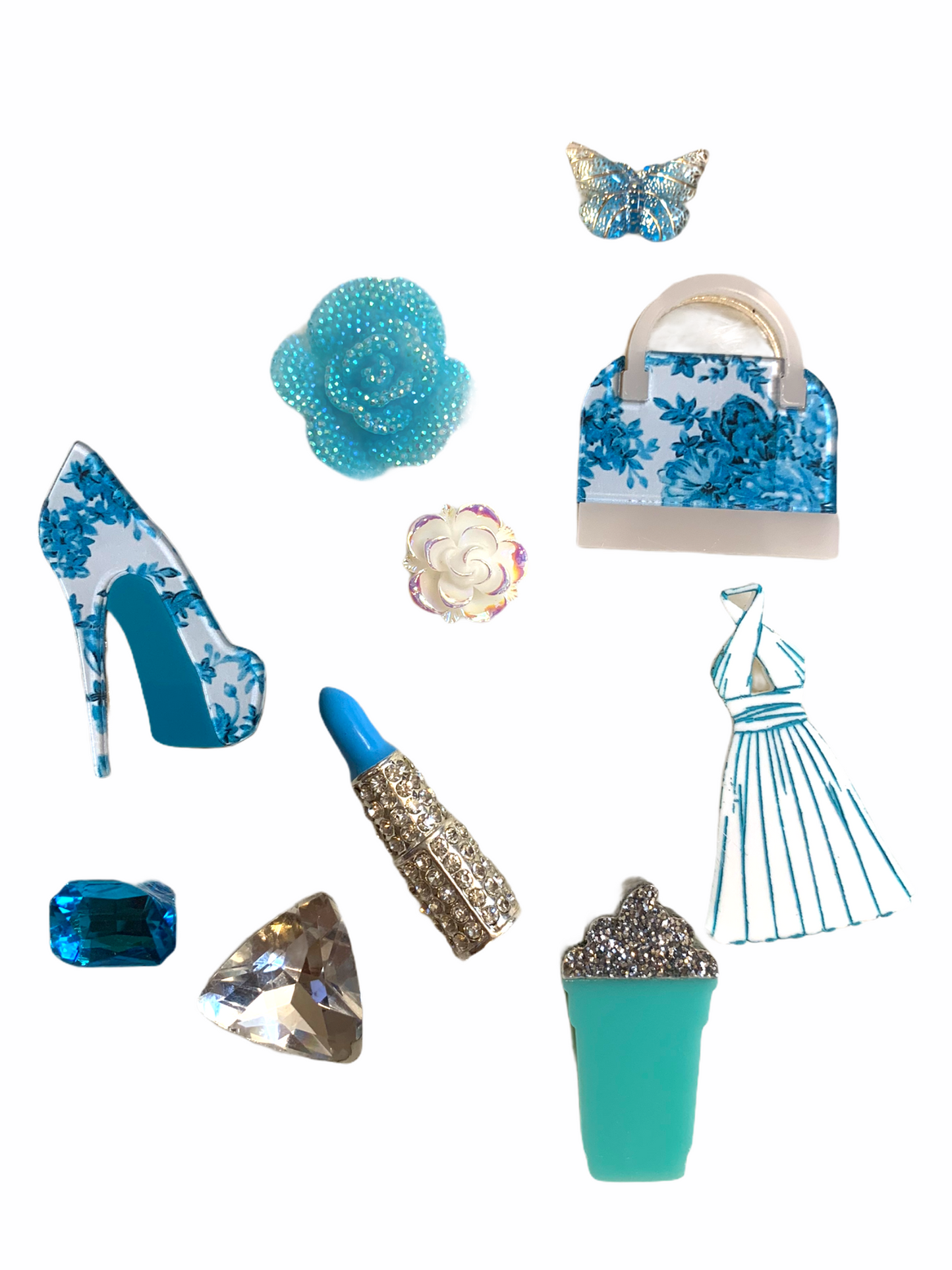 Dainty and Blue Themed Layout A-213-F-1006 (Pieces are not for sale)