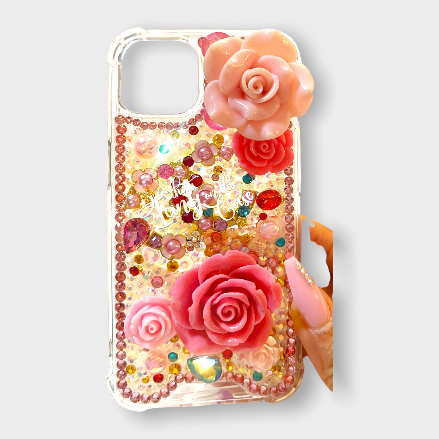 Soooo Dainty ready to ship snap on phone case for the iPhone 13 and iPhone 14