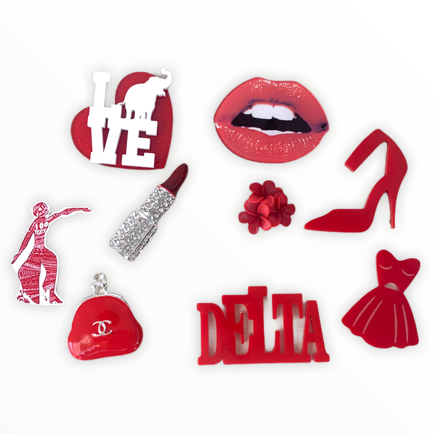 Sorority themed Layout A-21-3-6003 (Pieces are not for sale)