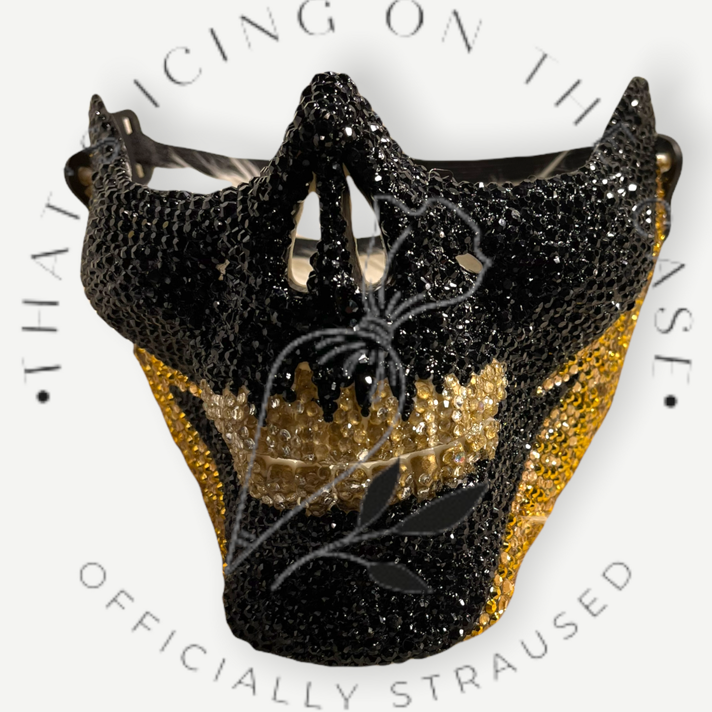 Black & Old Gold - Bold Mask (wear year round)