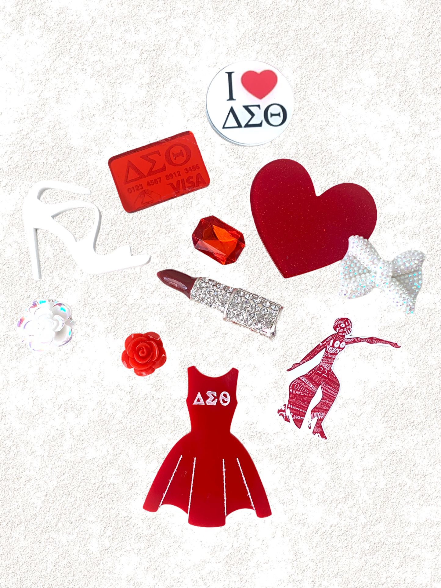 Sorority Inspired Layout A-21-3-6001 (Pieces are not for sale)