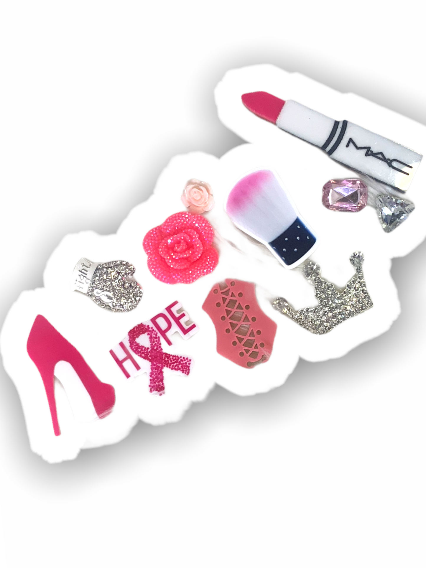 Breast Cancer Awareness Hope Themed Layout SP-C—1004 (Pieces are not for sale)