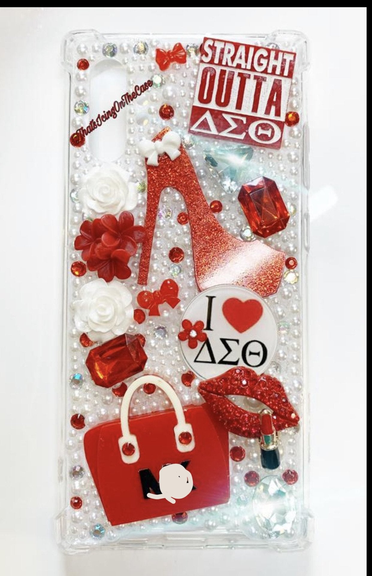 Delta Inspired Ready To Ship snap on phone case for Samsung Galaxy Note 10 Pro with protective bumper guards