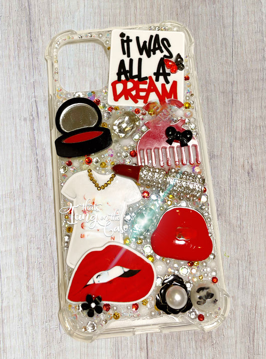 It was all a Fashionable Dream Ready to ship snap on phone case with protective bumpers for the iPhone 11