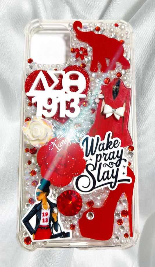 Delta Inspired Ready To Ship snap on phone case for iphone 11 Pro Max with protective bumpers