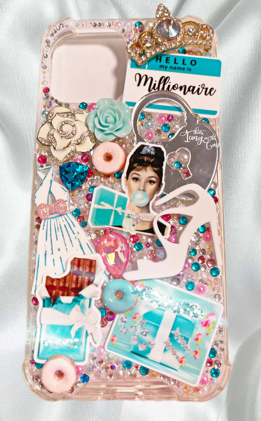 I’m a Millionaire in Blue Ready-to-Ship snap on phone case for the iPhone 12 Pro Max and 13 Pro Max