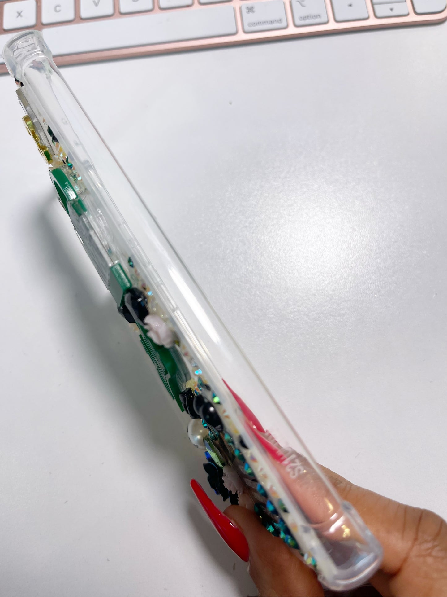 Queens Hustle Ready To Ship Snap On Phone Case with Protective Bumper Guards for the Samsung Galaxy S21 Ultra