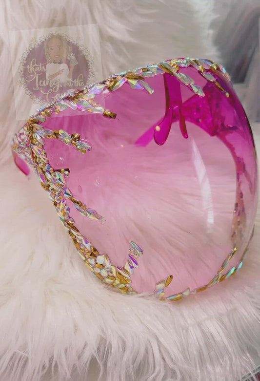 Pink Ivy Series Face Shield