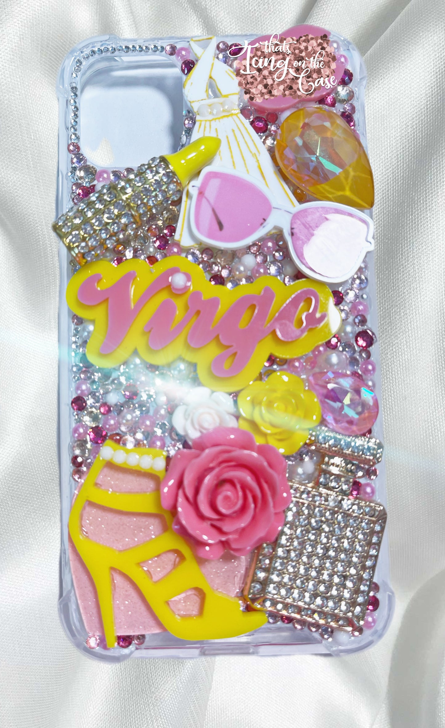 Classy with a Side of Virgo Themed Ready to ship snap on phone case with protective bumpers for the iPhone 11