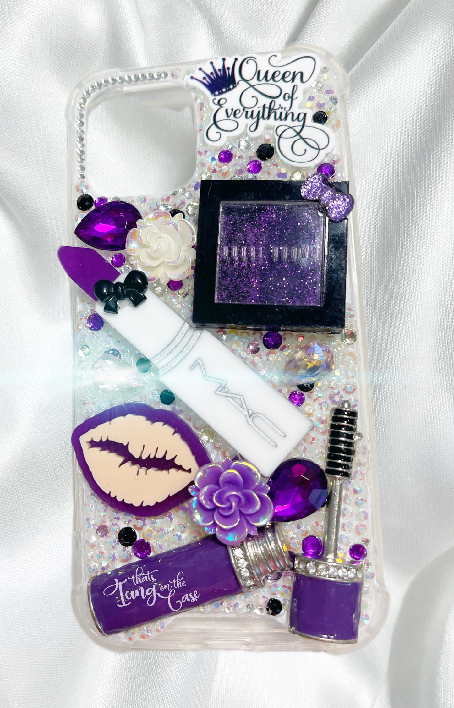 Queen of Everything Ready To Ship snap on phone case with protective bumper guards for the iPhone 12 and 12 Pro