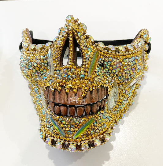 Grande Entrance Face Mask (Party / Homecoming / Frightnight / Wear Year Round)