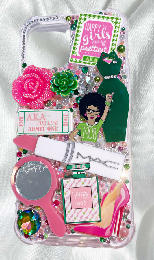 Happy Girls Are The Prettiest Snap On Phone Case for the iPhone 12 Pro Max with Protective Bumper guards