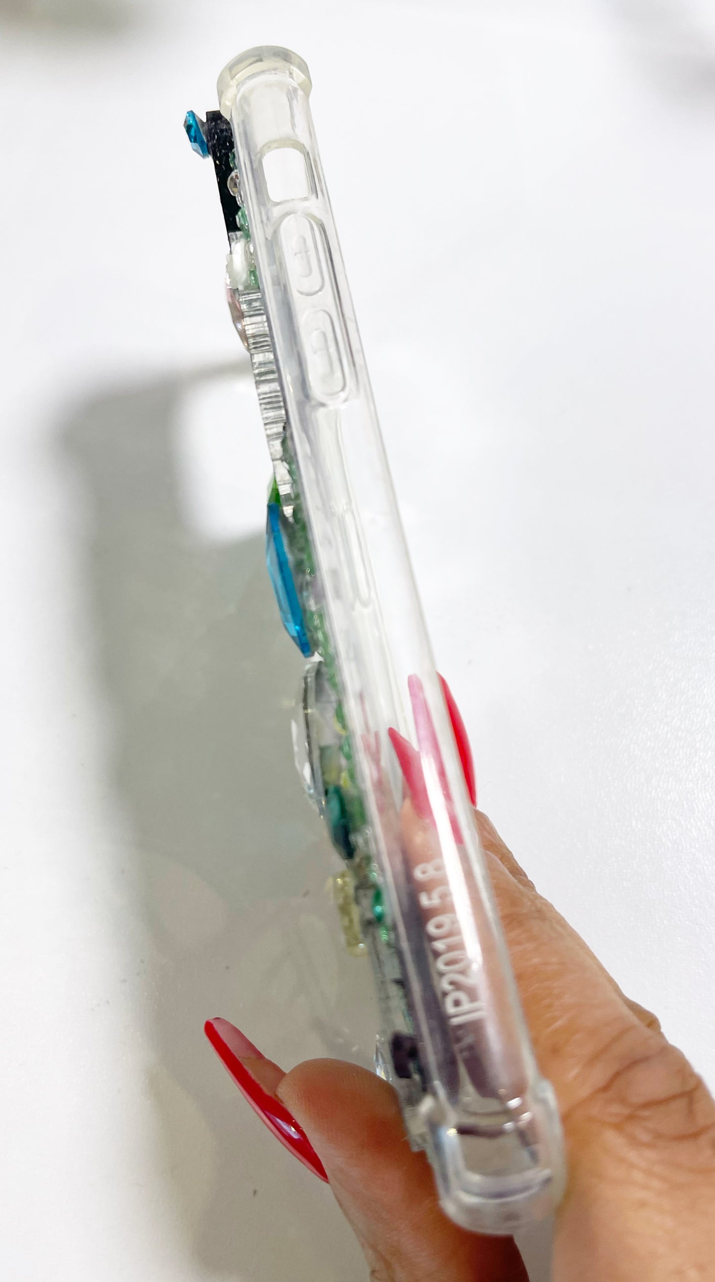 Quarantine Queen Safer at Home Ready To Ship Snap On iPhone 11 Pro Case With Protective Bumper Guards