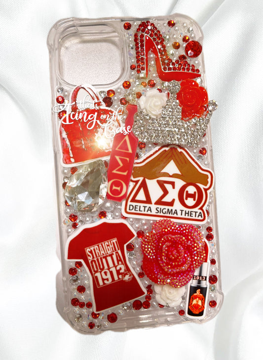 Straight Outta Delta Ready to Ship Snap on Phone Case for the iPhone 13 With Protective Bumper Guards
