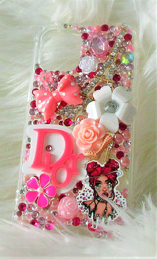 Pretty in Bubblegum Pink Ready To Ship Phone Case (iPhone 12 Mini)