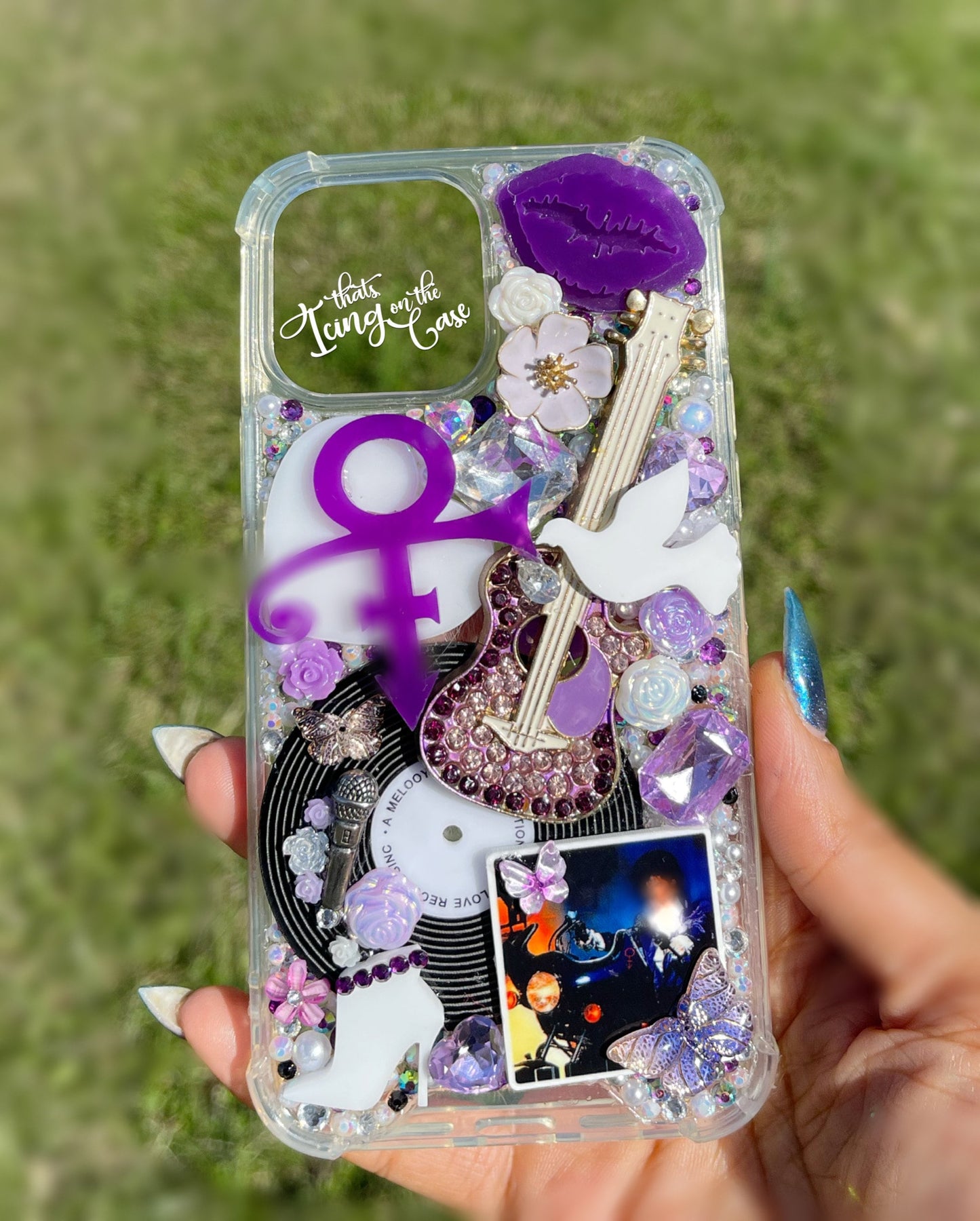 Royally Purple Ready to Ship Snap On Phone Case with protective bumper guards for the iPhone 12 Pro Max and the iPhone 13 Pro Max