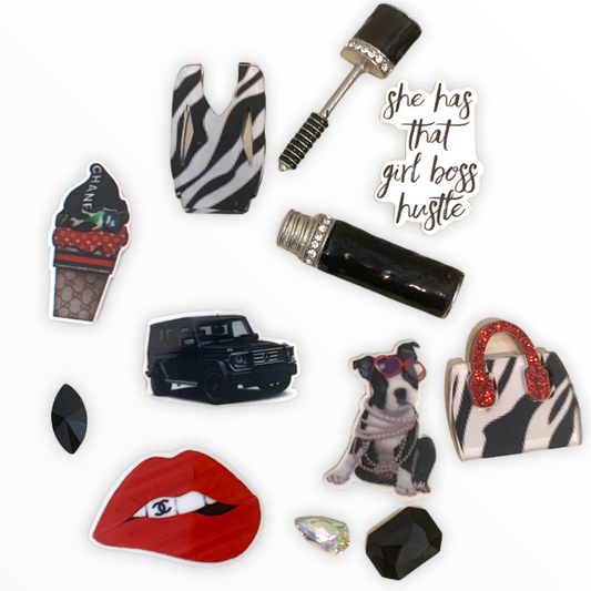 Girl Boss Hustle Themed Layout F-21-3-6009 (Pieces are not for sale)