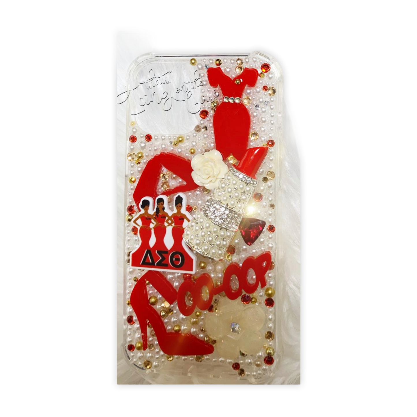 Delta Inspired Ready To Ship snap on phone case for iphone 12 Pro Max with protective bumpers