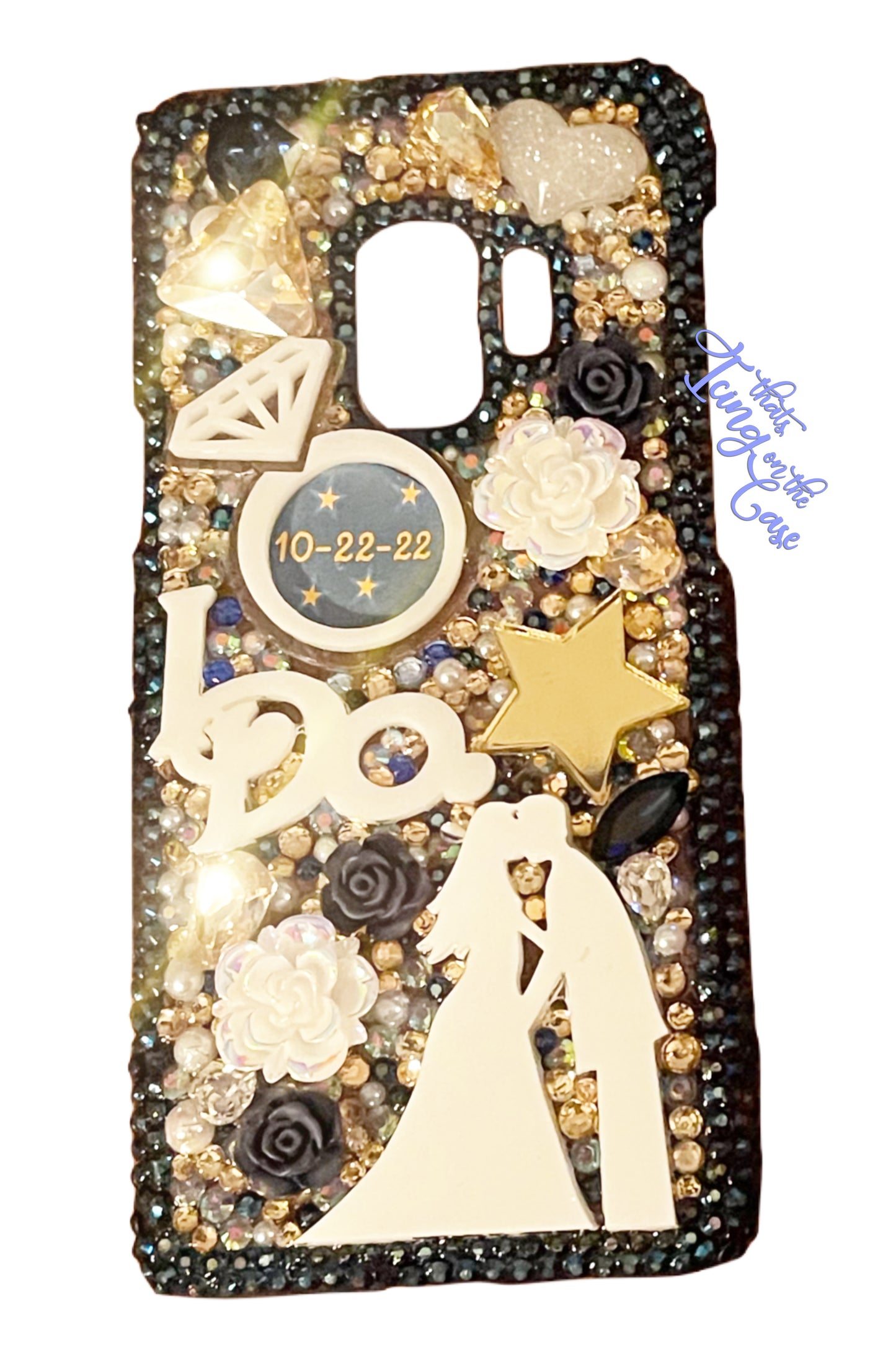 I Said Yes Customized Wedding Theme Snap on phone case for the Samsung Galaxy S9 (Regular)