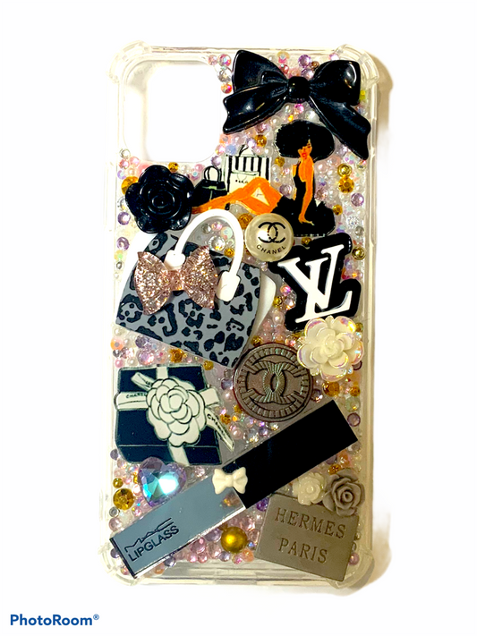 Shop Til Ya Drop Ready To Ship snap on phone case with protective bumper guards for the iPhone 11 Pro Max