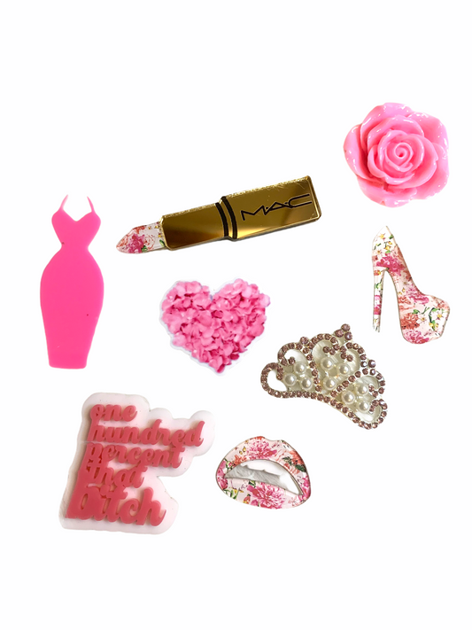 One Hundred Percent The Floral Batch Themed Layout A-213-F-1004 (Pieces are not for sale)