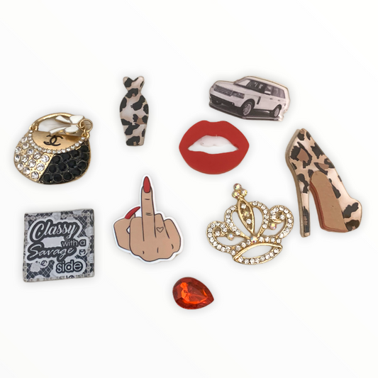 Leopard Classy Savage Themed Layout F-21-3-6005 (Pieces are not for sale)