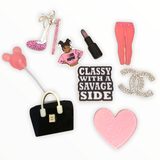 Classy with a Savage Side Themed Layout F-21-3-6001 (Pieces are not for sale)