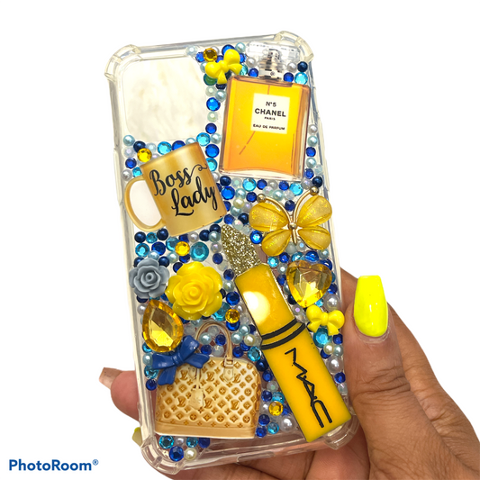 Boss Lady Themed Ready to Ship Snap on Phone case with Protective Bumpers for the iPhone 11 Pro