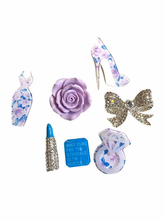 Floral Hustle Themed Layout A-213-F-1003 (Pieces are not for sale)