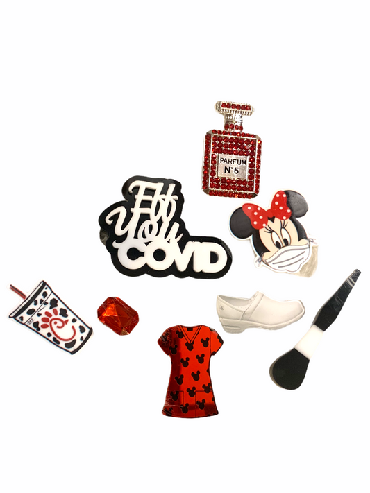 Minnie Says Eff You Covid  Layout F-213-C-1001 (Pieces are not for sale)