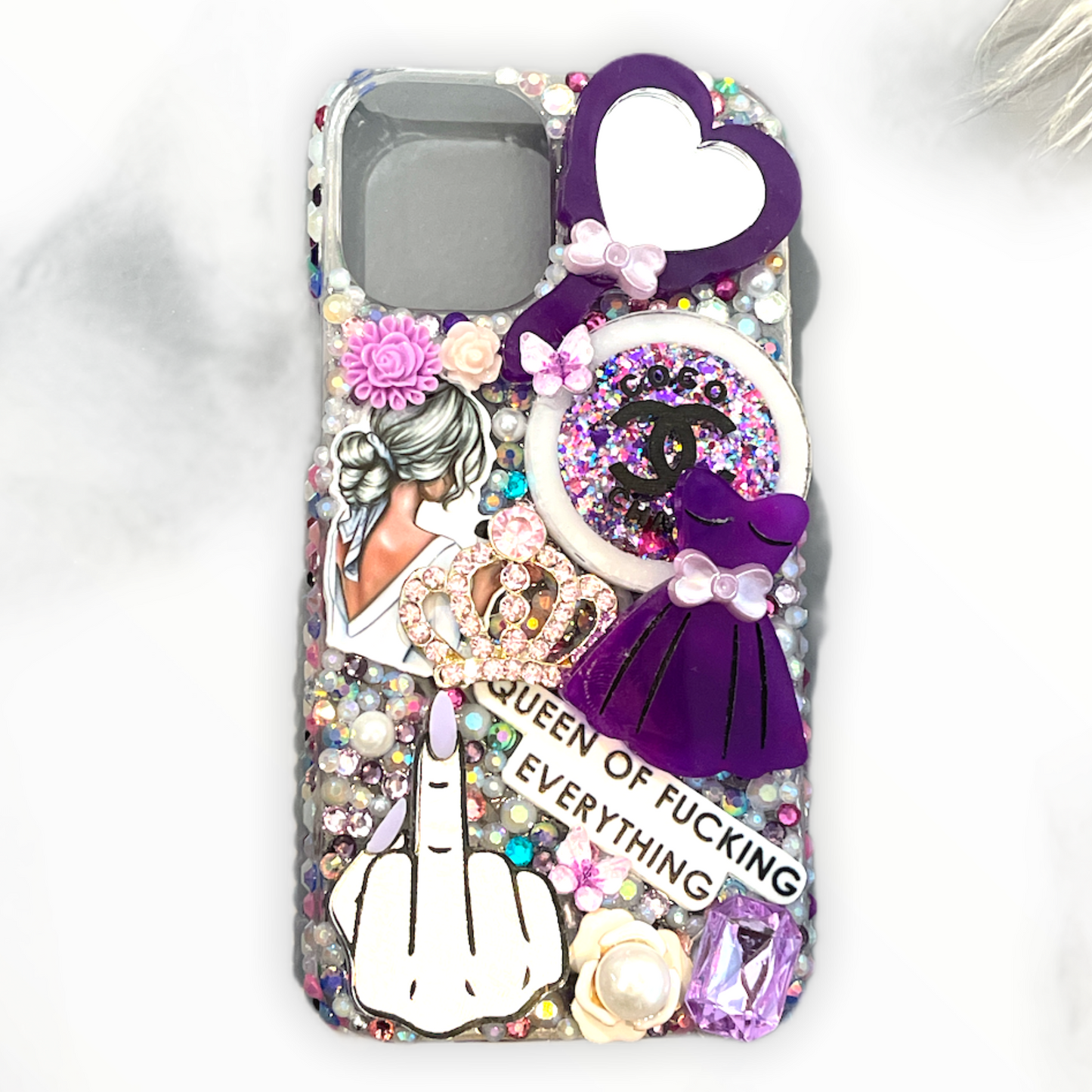 Queenin in All Thangs Ready to Ship Snap on Phone Case for the iPhone 12 Mini
