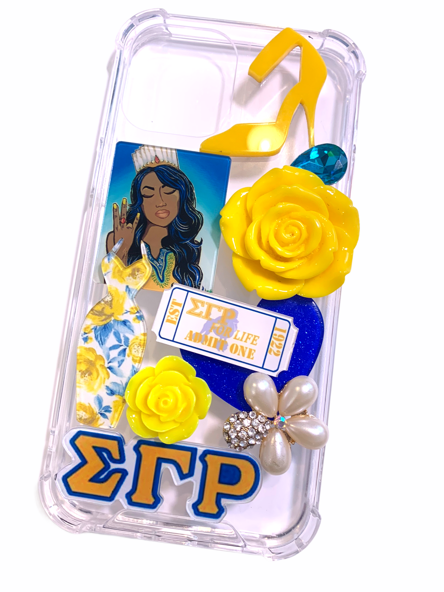 Here We Go Gamma Rho Themed Layout I-4-S1009 (Pieces are not for sale)